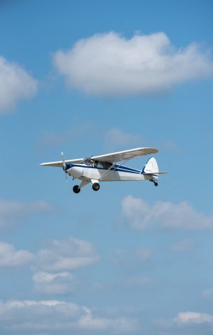 Piper PA-12 Super Cruiser (N7847H) - Glider towing operations on a warm mid-September day. (9/18/22)
