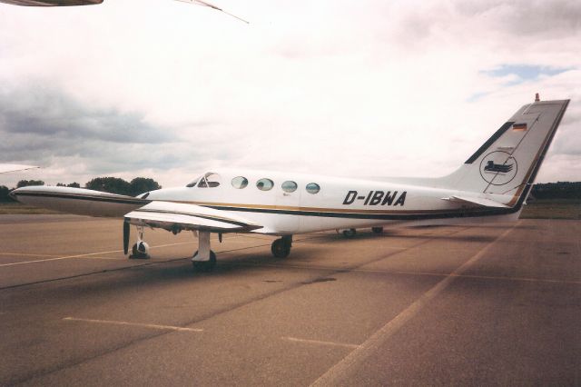 Cessna 340 (D-IBWA) - Seen here in Jun-91.br /br /Reregistered ET-AMH in 2008.