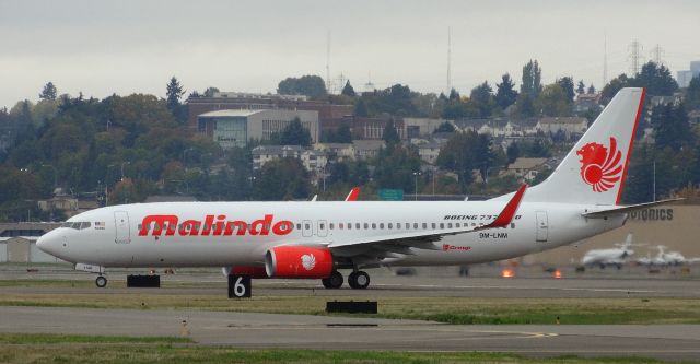 Boeing 737-800 (9M-LNM) - 1st 737-800 for Malindo