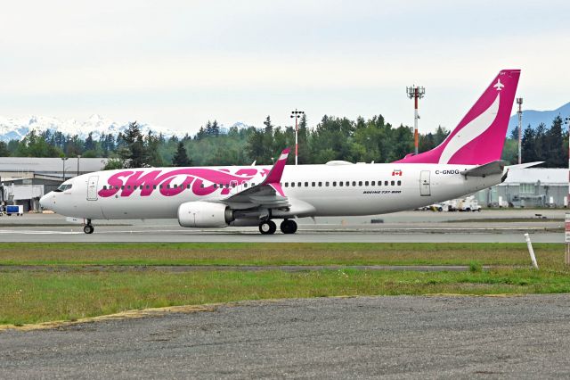 Boeing 737-800 (C-GNDG)