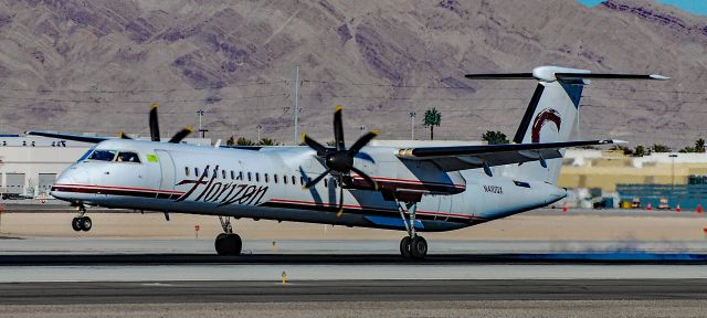 de Havilland Dash 8-400 (N410QX) - N410QX Horizon Air Bombardier Dash 8-400 s/n 4053 - Las Vegas - McCarran International Airport KLASbr /USA - Nevada February 17, 2011br /Photo: Tomás Del Coro