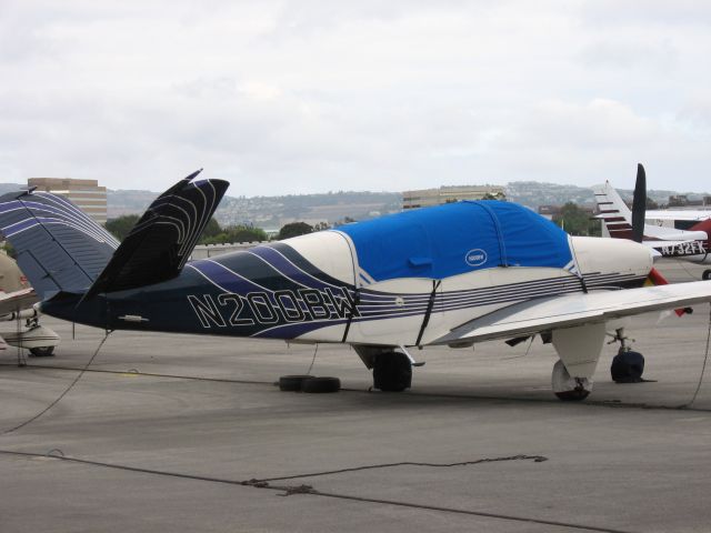 Beechcraft 35 Bonanza (N200BW) - Parked at Santa Ana