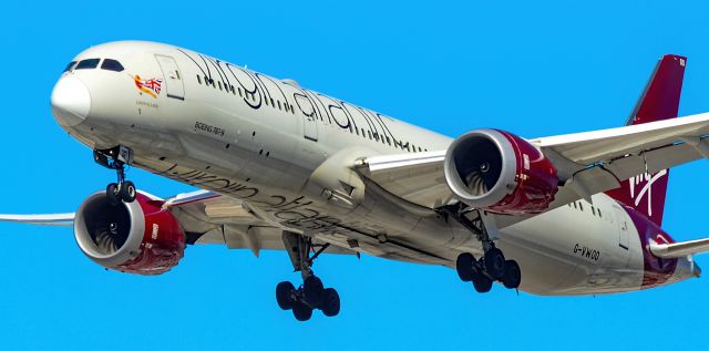 Boeing 787-9 Dreamliner (G-VWOO) - G-VWOO Virgin Atlantic Airways Boeing 787-9 Dreamliner s/n 37979 "Leading Lady" - Las Vegas - Harry Reid International Airport KLASbr /USA - Nevada March 23, 2022br /Photo: Tomás Del Coro