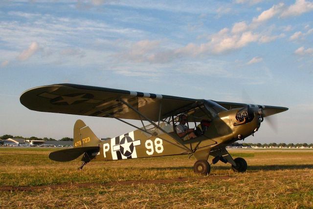 N9242K — - A real nice L-4H, N9242K, 44-79723 at Oshkosh 2008.