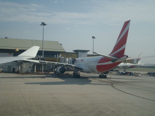 Airbus A330-200 (3B-NBM) - Taken on-board 9M-MTK.