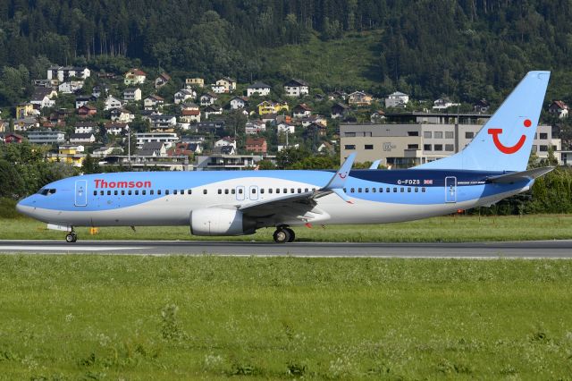 Boeing 737-800 (G-FDZS)