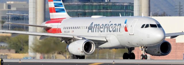 Airbus A319 (N802AW) - phoenix sky harbor international airport AAL492 22FEB20