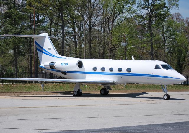 Gulfstream Aerospace Gulfstream IV (N17LK) - ROBINSON LEASING INC at KPDK - 4/6/13