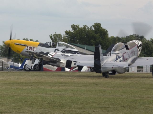 North American P-51 Mustang (N51TK) - Oshkosh 2013!