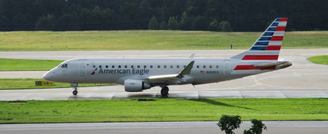 Embraer 175 (N428YX) - While we had some pretty funky weather in North Carolina, LGA and the rest of the northeast was completely slammed.  This Republic E175 had to go back to its gate - a cancelled flight.  5/25/17