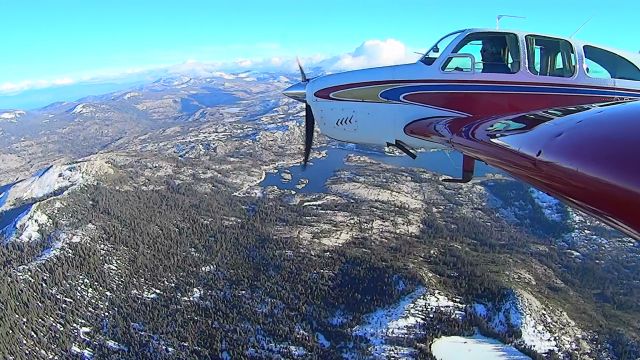 Beechcraft Bonanza (33) (N8943U) - North Lake Tahoe