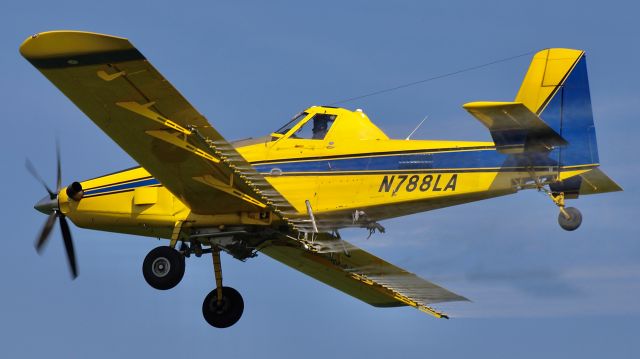 AIR TRACTOR Fire Boss (N788LA) - N788LA doing crop-duster things just south of KVPZ. br /br /8/4/23 