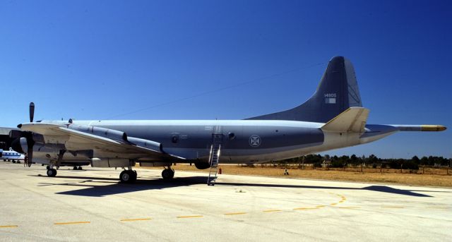 Lockheed P-3 Orion (N14805) - With the Portuguese AF markings all in grey...