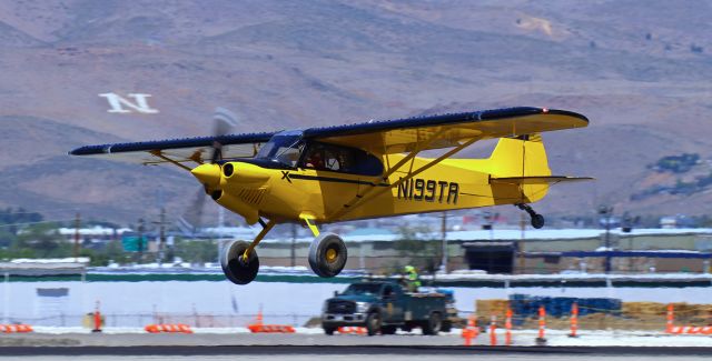 CUB CRAFTERS CC-19 XCub (N199TA) - Returning to Reno about 15 minutes before straight up high noon.