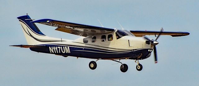 Cessna P210 Pressurized Centurion (N117UM) - N117UM 1980 Cessna P210N Centurion s/n P21000530 - North Las Vegas Airport  KVGTbr /Photo: TDelCorobr /December 28, 2024