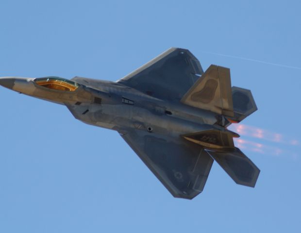 Lockheed F-22 Raptor (AFR5088) - Lockheed Martin F-22 Raptor USAF - 49WG Holloman AFBbr /br /Location: 2010 Alliance Airshow in Fort Worth, TX.