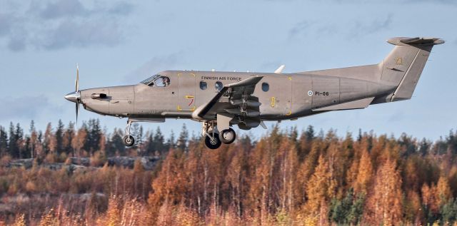 Pilatus PC-12 (RKA06) - Finnish Air Force  Pilatus PC-12 NG