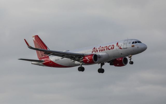 Airbus A320 (N562AV) - Landing at Miami International on the afternoon of the 21st of January, 2019.