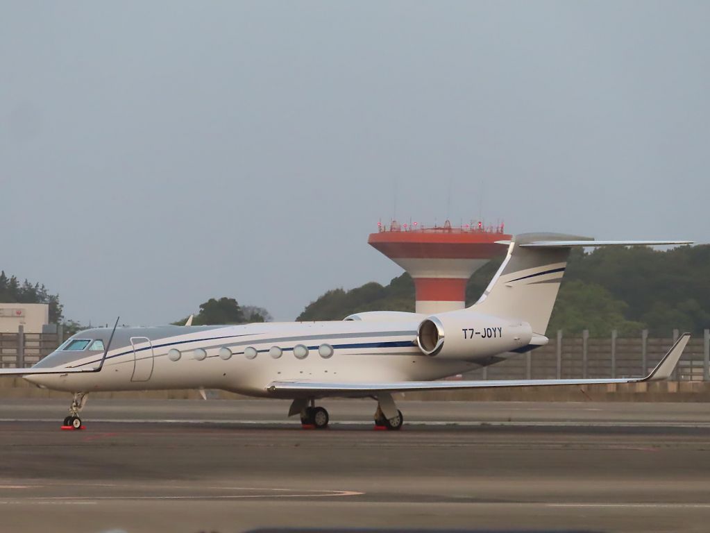Gulfstream Aerospace Gulfstream V (T7-JOYY) - Photo taken on Apr 14, 2023.