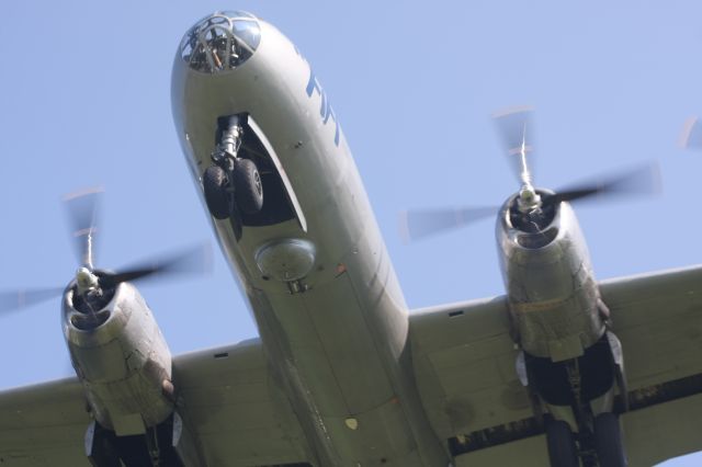 Boeing B-29 Superfortress (N529B) - Close to "The Numbers" at Lunken Field Cincinnati, OH 9-6-15.