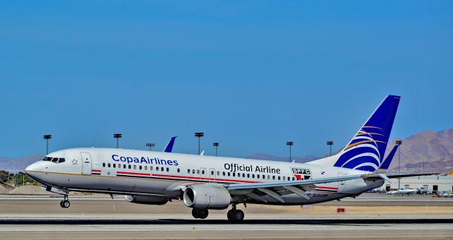 Boeing 737-800 (HP-1829CMP) - HP-1829CMP Copa Airlines 2013  Boeing 737-8V3 serial 38882 / 4361 (SPFC - São Paulo Futebol Clube) -Las Vegas - McCarran International (LAS / KLAS)br /USA - Nevada, March 16, 2016br /Photo: Tomás Del Coro 