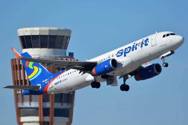 Airbus A320 (N621NK) - Spirit Airbus A320-232 N621NK at Phoenix Sky Harbor on Janaury 17, 2018.