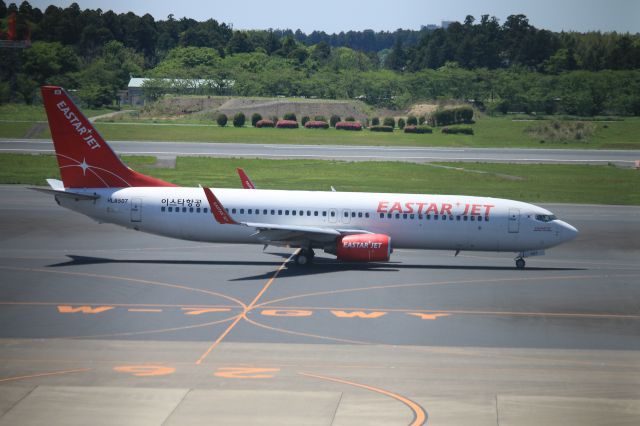 Boeing 737-800 (HL8507) - May 03,2024br /ESR602 NRT-ICN