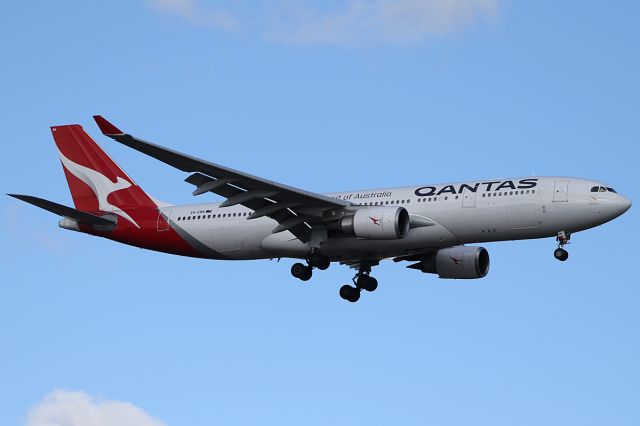Airbus A330-200 (VH-EBN) - on 18 November 2018