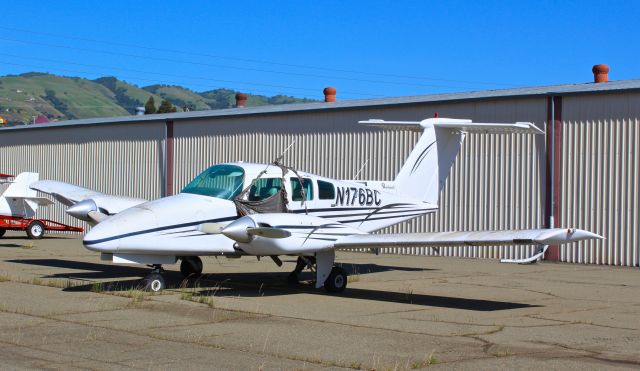 Beechcraft Duchess (N176BC) - This local Beechcraft Duchess has quite the story to tell.