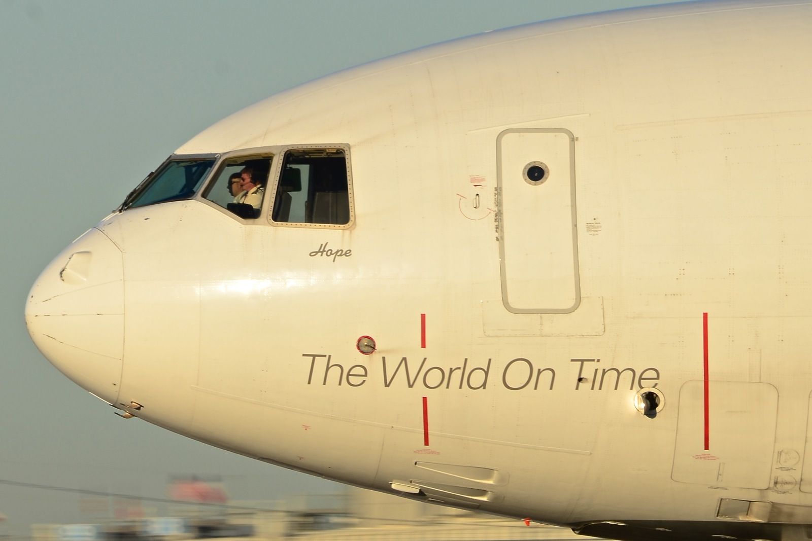 Boeing MD-11 (N592FE) - "Hope" on the roll 17L back to MEM