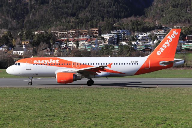 Airbus A320 (G-EJCF)