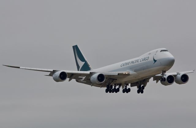 BOEING 747-8 (B-LJB) - Arriving on 18R (Please view in "full" for highest image quality)