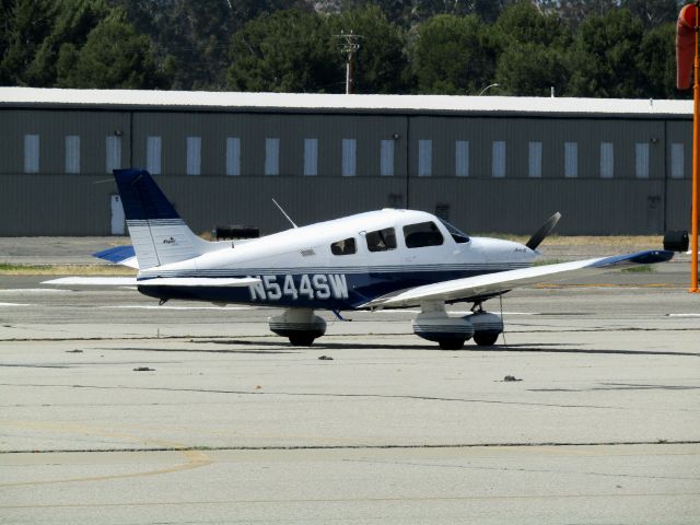 Piper Cherokee (N544SW) - On the ramp 