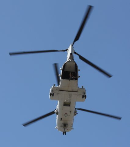 — — - No information but this Sea Knight was participating in some type of mock mission at Naval Base Port Hueneme, CA