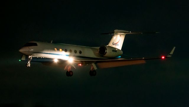 Gulfstream Aerospace Gulfstream V (N95NA) - NASA Johnson Space Center's G-V N95NA "NASA5" returns to KEFD after transiting from Karaganda to CYYR, bringing home Astronaut, Kate Rubins, after her Soyuz return from the ISS.