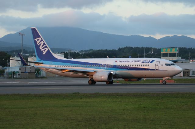 Boeing 737-800 (JA55AN) - 07 September 2015:HKD-KIX.