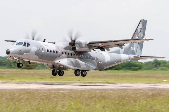 023 — - CASA C-295M...Poland Air Forcebr /meeting FOSA Creil Senlis France