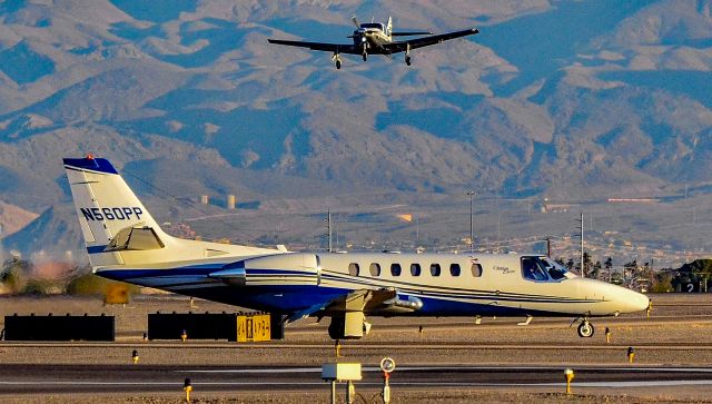 Cessna Citation V (N560PP) - N560PP Cessna 560 Citation Encore s/n 560-0687 - North Las Vegas Airport  KVGTbr /Photo: TDelCorobr /December 6, 2024