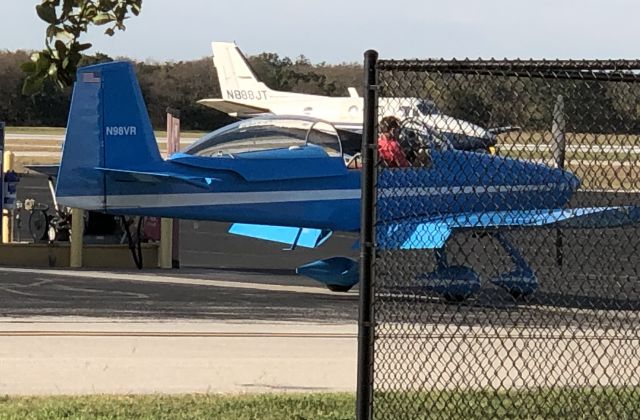 Vans RV-8 (N98VR) - I wish I’d been in a better position to get the picture. This plane was fun to watch! With my dad at the Georgetown Municipal Airport in Georgetown, Texas 