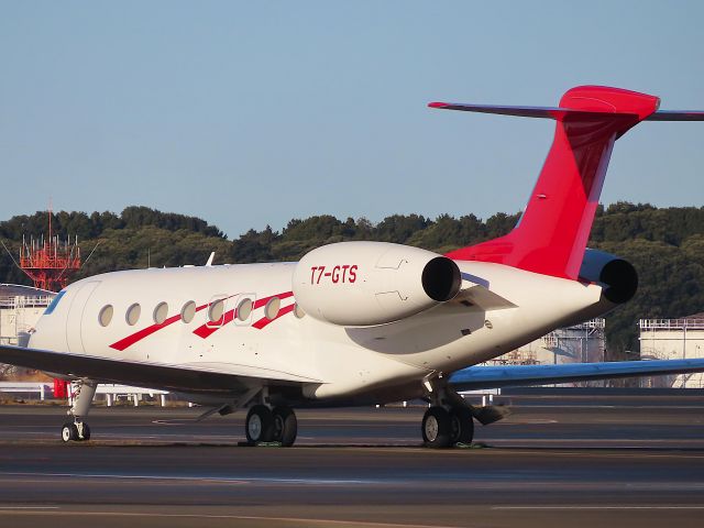 Gulfstream Aerospace Gulfstream G650 (T7-GTS) - Photo taken on Feb 11, 2023.
