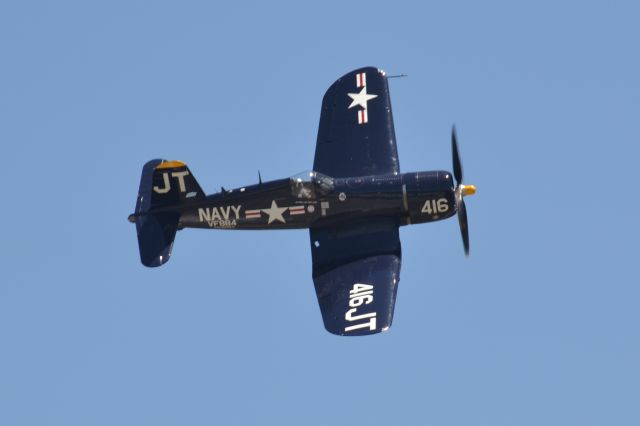 N710JT — - Jim Tobul’s Corsair performed at MCAS Beaufort on 27 April 2019. 