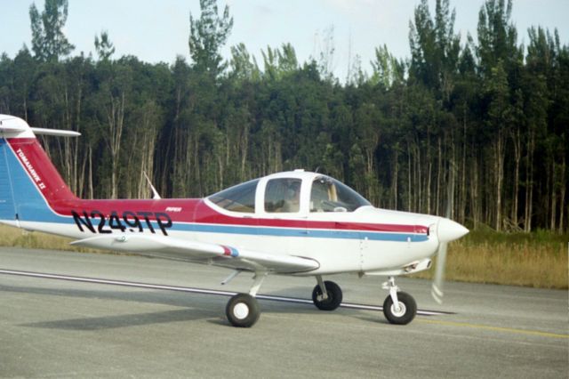 Piper Tomahawk (N249TP) - Airplane based at HWO (North Perry Airport) but picture taken at old Opa Locka West