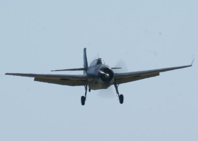 Grumman G-40 Avenger (NL7030C) - Avenger. An amazing Warbirds over the Beach 2021 airshow at Jerry Yagen’s Military Aviation Museum at Pungo, VA near Virginia Beach, 2-3 October 2021. If you’ve never attended one of his airshows, you ought to check it out. Multiple formations of US Army Air Corps, US Navy, RAF, and German aircraft. With Covid, this show was a combined WWI, WWII, etc. airshow. 