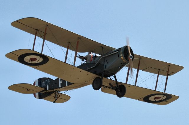 VH-IIZ — - Brisfit displaying with Fokker DR1 at the TAVAS weekend Caboolture 24 April 2016 - note the bloke in the back seat on the gun