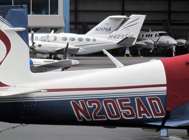 Mooney M-20 (N205AD) - The aircraft is based at RELIANT AIR. They have the lowest fuel price on the Danbury (KDXR) airport.