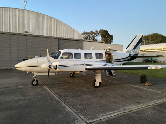 Piper Navajo (N27508) - Ferry flight USA-Argentina.