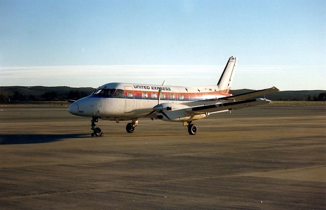 N616KC — - KMRY - EMB-110 Banderante at MRY - apprx 7:00 am shot in the summer - awaiting the next flight.