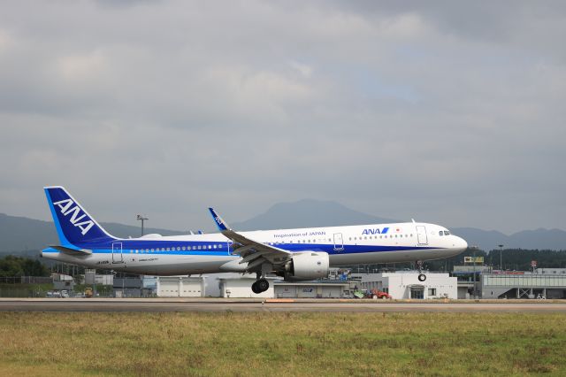 Airbus A321neo (JA149A) - September 5th 2021:HND-HKD.