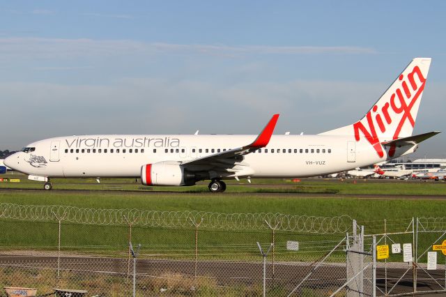 Boeing 737-800 (VH-VUZ)