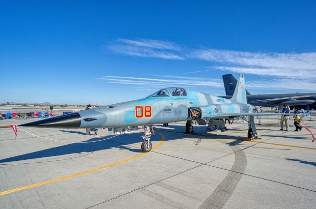 76-1576 — - 761576, Northrop F-5E Tiger II at MCAS Yuma Air Show, 02/2015